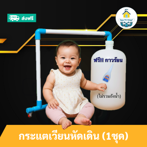 (แถมฟรีกาวร้อน แพค1ชุด)กระแตเวียนเด็กพีวีซี-ฝาสีขาว พร้อมส่งวันต่อวัน