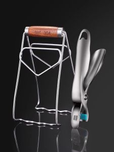 กาวินสแตนเลส 304 สำหรับแก้ว จาน อบ ไม่ร้อน ไม่ลื่น อุปกรณ์ห้องครัว เข็มขัดกาวิน อุปกรณ์ห้องครัวที่จำเป็น