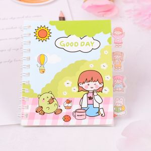 Sticker Sổ 1 Cuốn 12 Tấm Size 11 x 9 Siêu Đáng Yêu Hình Dán Trang Trí Đơn Giản Và Tiện Lợi