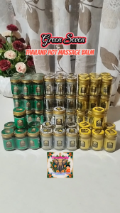 Authentic Green seven se7en herbal Baw Bua tawan thai balm Thailand massage original bawtawan mild white green yellow Healthcare Therapeutic Healthy Therapy Treatment Fitness Solution Therapy Wellness Essential Aromatherapy