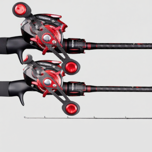 Nilure | Drop Spinning Fishing Rod Set Freshwater & Saltwater Fishing with Fuji Guides