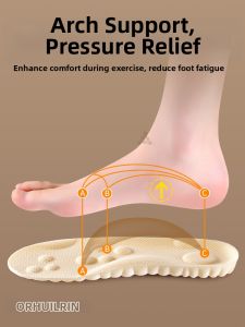 ZHIHAOEN | Pain Relief Arch Support Sweat Absorption Odor Prevention Ultra Comfortable Insoles