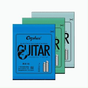 Orphee RX Series Electric Guitar (.011-.050) Nickel Alloy Medium Duty 6 pcs Guitar Strings