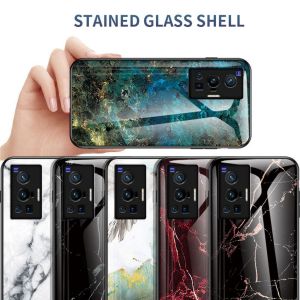 Casing for OPPO Reno 14 Pro 14F 5G 2025 Phone Case Luxury Marble Gradient Tempered Glass Protective Cover for Reno14F Reno14Pro Reno14 14Pro Shockproof TPU Edge Back shell