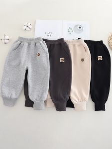 Boys Sporty Casual Pants Spring Autumn Stylish Kids Leisure Trousers Small Children Sweatpants Boy Athletic Pants Handsome