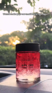 Luxury Car Perfume Long-Lasting 90 Days Car Freshener New Car Scent Home Balm Deodorizing Crystal Gel Cup