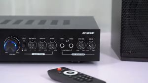 PENGIRIMAN CEPAT Sunbuck Audio Bluetooth Amplifier Karaoke 5CH 600W AV 608BT / amplifier bluetooth power 600 w sunbuck karaoke rumahan super bass lengkap / ampli karaoke lengkap murah bluetooth full bass rumah rumahan