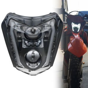 Cụm Đèn Pha LED Dirtbike Dành Cho KTM 690 SMC R & Enduro R 2019-2024 Đèn Pha Chiếu Xa Chiếu Gần Đèn Chạy Ban Ngày (DRL) 66W 12V DC Chống Nước IP67 Đèn Xe Máy