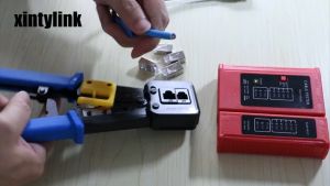 Cat6 KONEKTOR RJ45  8P8C Modular ETHERNET HEAD PLUG TEMBAGA