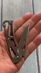 เล็กๆ ทุกขนาด มีดพับ ด้ามสแตนเลส 3CR13MOV ผู้ให้บริการ สีเงิน