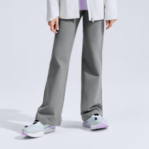 moodytiger | Girls Autumn Winter Fleece Lined Stretch Flared Athletic Pants