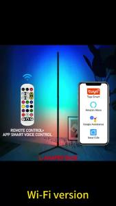 145/180CM Upgrade Smart Floor Lamp RGBIC Tuya Smart APP/Remote Control Nordic Stand Floor Mood Light For Game Room Decoration
