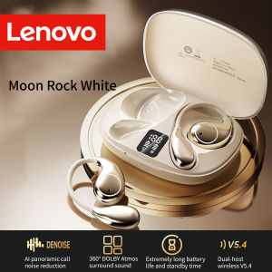 Lenovo | Choice Lenovo TA320 Bluetooth 5.4 Wireless Earbuds Low Latency Gaming Earphones Ear Hooks TWS Headphones Sport Headset with Mic