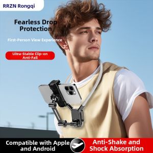 RQZN | Neck Hanging Phone Stand Anti-shake Magnetic Fixation
