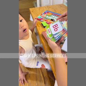 LAMINATED FLASH CARDS for kids educational flash cards for toddlers children BIG SIZE