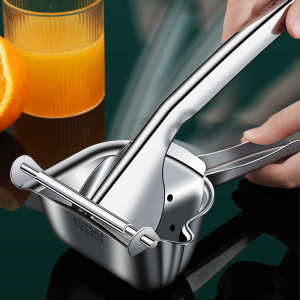 New Manual Juicer Machine Small Size Lemon Pomegranate Squeezer Kitchen Tool Metal Body for Everyone