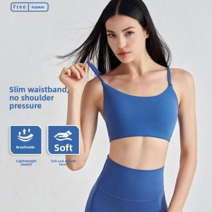 New Sportswear Bra Top Womens Summer Removable Chest Pad Yoga Clothes Beautiful Back Vest Running Fitness Tank Top
