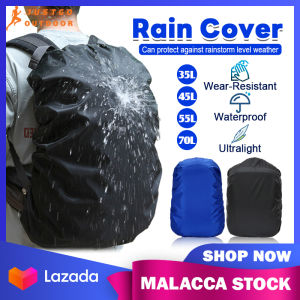 Backpack Rain Cover 35L-70L Pelindung Hujan Waterproof Dustproof Bag Protection Cover Outdoor Climbing Camping Backpack Raincover