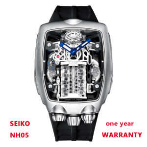 PINDU Design Mens Watches Top Brand Luxury Military Sport Men NH05 Automatic Watch Waterproof Mechanical Watches Men montre homm