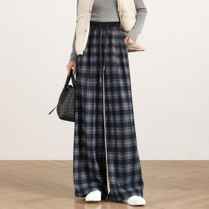 HIPPIE MISS | Boho Girl Plaid Pants 26 Leisure Thickened