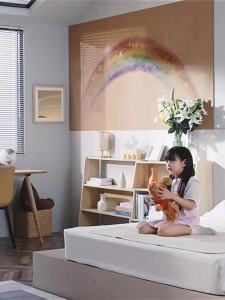 RAINBOW LAFFAIR | Dual-use Temperature Adjustable Mite-removal Electric Blanket