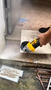Máy mài pin STARKER chính hãng SK-880AGT động cơ không chổi than Tặng 1 bộ cắt rung và đầy đủ phụ kiện