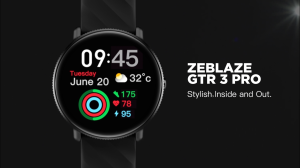 Zeblaze GTR 3 Pro Fitness & Wellness Smart Watch AMOLED Display 316L Stainless Steel Smartwatch For Women