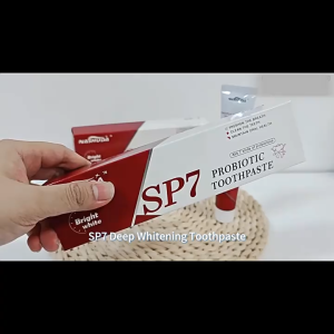 Probiotic Whitening Toothpaste – Removes Coffee & Smoke Stains + Fights Bad Breath (Dentist-Recommended Formula)