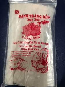 Bánh tráng dẻo câu cá Bông Sen - Mồi câu cá