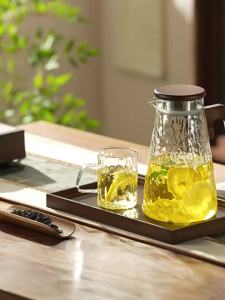 GIANXI | Bình Nước Lạnh Dung Lượng Lớn Chống Nhiệt Bằng Kính