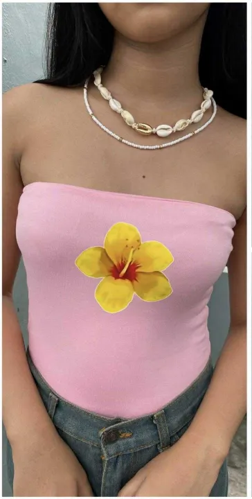 ROSY%20floral%20double%20lining%20tube%20summer%20top%20for%20women.%20-%20Image%204