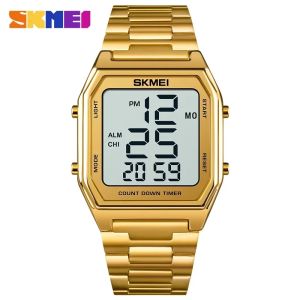 SKMEI นาฬิกา นาฬิกาสปอร์ตดิจิตอล LED กันน้ำ 1735 บริษัทธุรกิจนาฬิกา สำหรับธุรกิจนาฬิกาของผู้ชาย ราคา 170 บาท