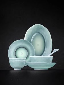 JINGDEZHEN | High-Temperature Porcelain Bowl Microwave Safe Ramen Bowl