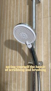 JOMOO 3 Modes High Pressure Shower Head One-Button Stop Water showerhead Water Saving SPA Nozzle Anti-aging Durable Bathroom Accessories