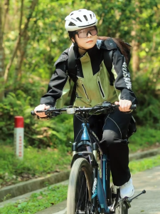 WOSAWE ผู้ชายผู้หญิงปั่นจักรยานเสื้อฝนกันลมกันน้ำแคมป์เดินป่าจักรยานกีฬาแจ็คเก็ต ฮูด