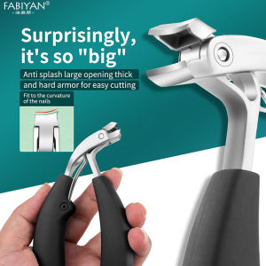 Anti-Splash Nail Clippers & Curved Head Sharp Nail Cutter: Manicure & Pedicure Tools