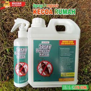 Spray Pengusir Kecoa | Pembasmi Kecoa | Anti Kecoa | Kecoa Rumah | Kecoa Dapur |  Kecoa Kamar Mandi | Kecoa Lemari | Kecoa Got | Kecoa Kendaraan | 100% Efektip Ampuh | Ramah Lingkungan | 1 LITER GRATIS 250ML