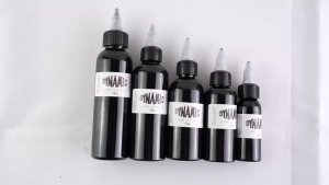 30ml 60ml 120ml Tinta Tatto Zuper Black Tbk Pigmen Tinta Tato Garis Potong Dan Fogging