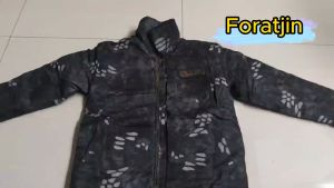 Foratjin - Jaket Winter Hiking Pria Musim Dingin Premium 3 Lapis Anti Angin Windproof dan anti Air Waterproof Python Hunting Ed
