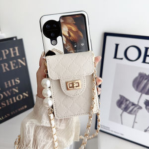 Túi Đeo Chéo Túi Thích Hợp Dùng Cho Ốp Điện Thoại Oppofind N3flip Vỏ Bảo Vệ Màn Hình Gập Mẫu Mới Vòng Tay Find N2flip Vòng Tay Dây Đeo Vai Đeo Chéo Chống Rơi Bọc Toàn Bộ Ví Đựng Thẻ Xách Tay Mẫu Nữ Sang Trọng Hàn Quốc