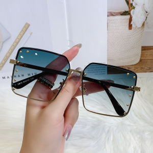 JN IMPRESSION Fashion Sunglasses for Ladies Outdoor Sunshade Anti-UV Gradient Sunglasses