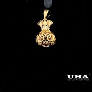 M1277 Mặt và dây chuyền nữ thiết kế kiểu túi $ siêu xinh UHA