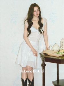 La lune Du ciel | Chân Váy Mermaid Thanh Lịch Từ Voan Pháp
