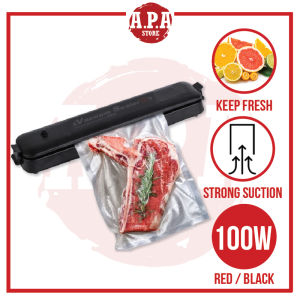 APA Electric Automatic Vacuum Food Sealer Vacuum Packaging Plastic Seal Bag Airtight Portable Mesin Pengedap Vakum Makanan