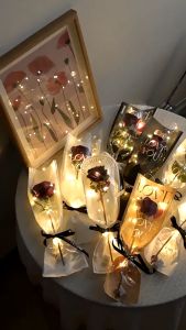 50PCS Flower Packaging Transparent Bag Waterproof Bouquet Packaging Bag Fresh Flower Packaging Bouquet