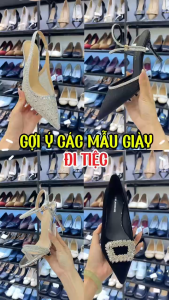 Dép nữ kẹp ngón cao 2cm quai đính hoa dễ thương - (93LTT)