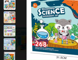 168 science experiment kit science toy set experiment kit for kids mainan sains stem toys educational toys for kids