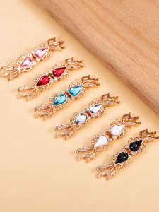 Metal Ming Dynasty Style Button Chinese Hanfu Mother-Child Buckle Ancient Style Disk Button Qipao Fisherman Clasp Home Fabric