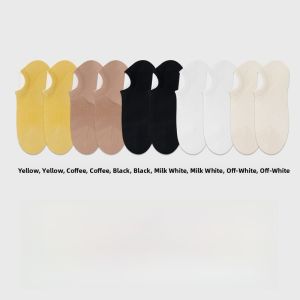 miiow | Anti-Slip Boat Socks For Women Thin Breathable Invisible Socks Antibacterial No Slip Mesh Airy Odor Control Short Socks Cat Person