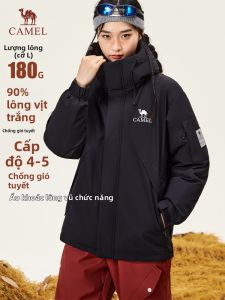 CAMEL | Áo Khoác Phao Chống Thấm Nước Dày Ấm